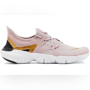 (WMNS) Nike Free RN 5.0 'Plum Chalk Metallic Gold - Sz 7.5